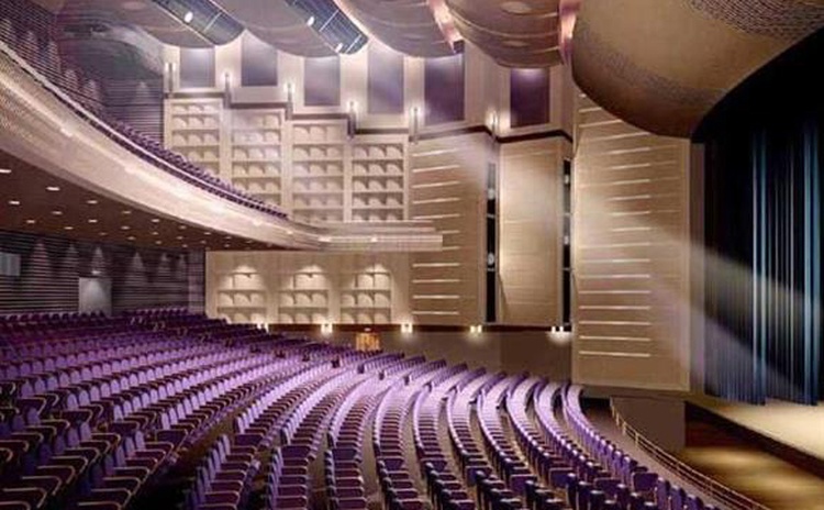 江西宜春大劇院木質(zhì)吸聲板聲學工程